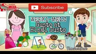 Week 1- MELC Based: Gusto at Hindi Gusto |  TeacherBeth