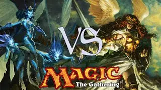 MtG Modern Gameplay - U/B Faeries VS U/W Control
