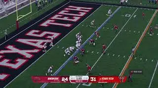Stewartverse NCAA Football - Arkansas (0-2) at #22 Texas Tech (2-0) - Week 4