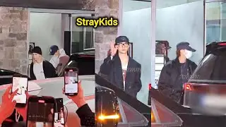 StrayKids Members Spotted At 