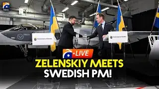 LIVE: Ukraine's President Zelenskiy speaks to the media in Sweden | Geo News English