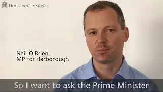 Prime Minister's Questions: New MP Neil O'Brien talks about his first question