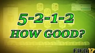 THE BEST FORMATIONS IN FIFA 17 - THIS EPISODE THE 5-2-1-2 FORMATION - ONLINE DRAFT GAMEPLAY