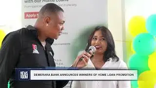 DEMERARA BANK ANNOUNCES WINNERS OF HOME LOAN PROMOTION
