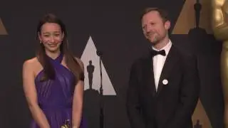 &ldquo;The White Helmets&rdquo; Best Documentary Short Subject - Oscars 2017 | Full Backstage Interview