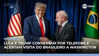 Lula confirma visita a Washington após conversa com Trump | #JornaldoSBTNews