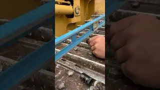 How to adjust bulldozer or crawler tracks ￼