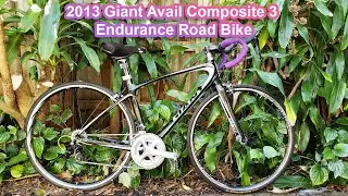 2013 Giant Avail Composite Carbon Fiber Endurance Road Bike Review