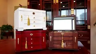 Большая шкатулка из дерева Аделаида (Jewel-Box.Store)
