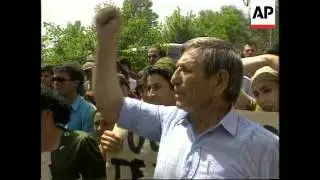 Chechnya - Peace Talks In Grozny Break Down