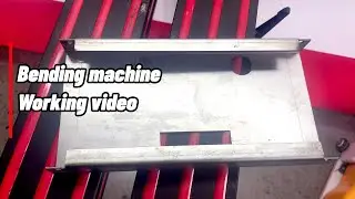 Sheet metal press brake machine Good tools and machinery make work easy #pressbrakes #stainlesssteel
