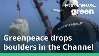Greenpeace is using boulders in the fight against bottom trawlers - but why?