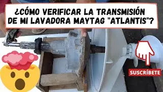 ¿Cómo verificar la transmisión de mi lavadora Maytag 