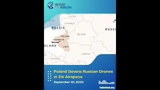 🚨 Poland shoots down Russian drones after unprecedented airspace violation 🚨