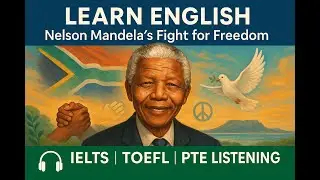 Learn English: Nelson Mandela's Fight for Freedom (IELTS & TOEFL Listening) level 1
