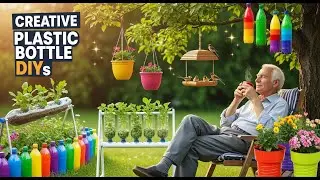 🌺 DIY Plastic Bottle Ideas That Make Your Garden Bloom! 🌱
