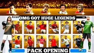 Pes 2020 Mobile European Legends Box Draw Pack Opening Part 2