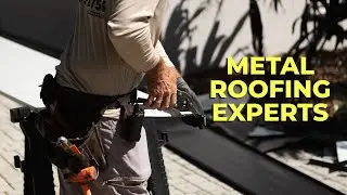 Standing Seam Metal Roof Installation in Cortez, FL | Siesta Roofing