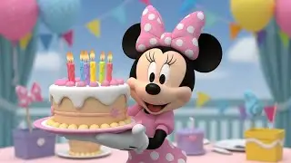 Happy Birthday to You 🎉 | Mickey Mouse & Friends 3D Cartoon Birthday Song for Kids