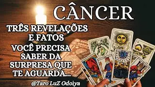 C&Acirc;NCER♋SENTA E PEGA &Aacute;GUA...3 REVELA&Ccedil;&Otilde;ES FORTES! JUSTI&Ccedil;A SER&Aacute; FEITA, REVIRAVOLTA PODEROSA E CONVITE..