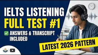 URGENT: February 2026 Prediction | IELTS Listening Full Practice Test 2026 | Cambridge 20 Style Hard