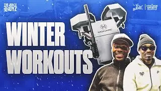 Winter Workouts and AI Football Robots | Juice Boyz