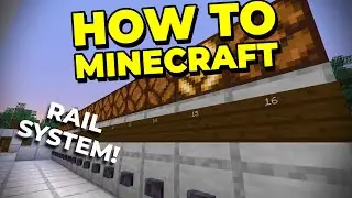 16 Destination Minecart Rail Selector - How To Minecraft #70