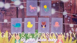Gender & Personality of your Future Baby ✨️💜👶🏽 Pick-A-Card Reading