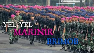 Yel-yel Marinir dan Brimob