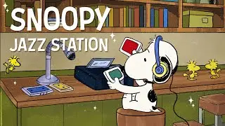 Chill on Jazz with Snoopy 🎧🎼| Immerse Yourself in the Music to Boost Focus and Creativity.