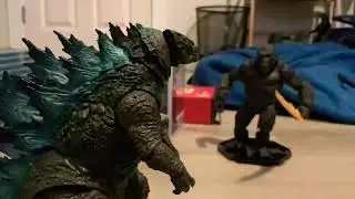 Godzilla versus Kong but really short