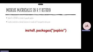 Demografía, matrices de Lefkovitch en R (popbio)