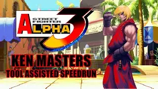 ( TAS ) STREET FIGHTER ALPHA 3 - KEN MASTERS