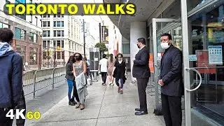 Toronto Entertainment District Walk Around the Film Festival (Sept 2021)
