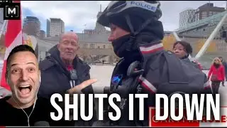Не разрешено петь песню Oh Canada на публике. Полицейский из Святого Креста запретил это.