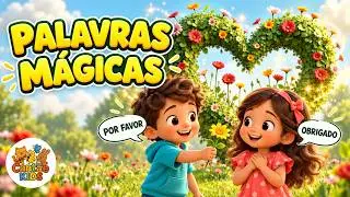 O Jardim das Palavras Mágicas | Cantae Kids | Músicas Infantis e Desenhos Animados para Crianças