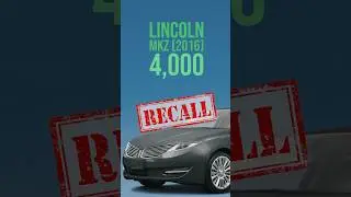 🚗Recall for 4,000 Lincoln MKZ 2016: Doors May Unlatch While Driving🚨