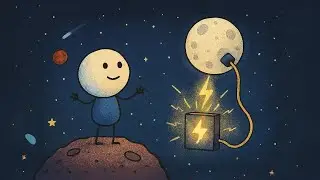 What if the Moon generated electricity?
