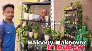 ₹2500 for this Metal Rack | Balcony Makeover Series