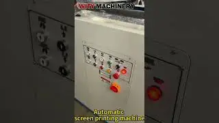 Automatic Cylinder Screen Printer Spot UV Line#screenprintingequipment #uvprintingmachine