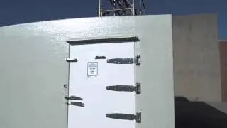 Polar King | Custom 14x26 Outdoor Walk In Cooler | Dehumidifier Feature