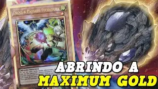 ABRINDO A OURO M&Aacute;XIMO, ESSAS CARTAS DOURADAS S&Atilde;O LINDAS!! | YU-GI-OH! UNBOXING