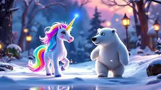Sparkle the Unicorn & Bernard's Magical Snow Village Adventure