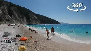 Myrtos Beach, Kefalonia, Greece - 360&deg; VR Tourism