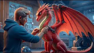 Human Engineer Built Mini Wings for a Flightless Dragon Hatchling&mdash;What Happened Next Was Unbelievabl