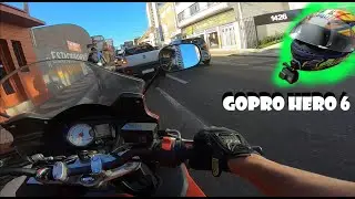 PRIMEIRO MOTOVLOG COM A GOPRO HERO 6 BLACK - TIAGO DA GSX