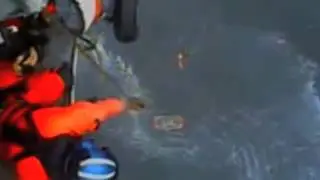 Coast Guard Rescues Man in the Blue Fish Tote