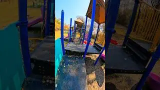 playground parkour climbing pov 😍