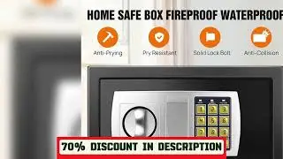 A must-have product!&nbsp;Fireproof Waterproof Home Safe 4.6L/8.5L/16LSafes Home Security Cash Box Cabi