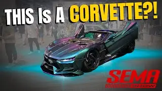 I Saw The CRAZIEST Cars At SEMA 2025!!!